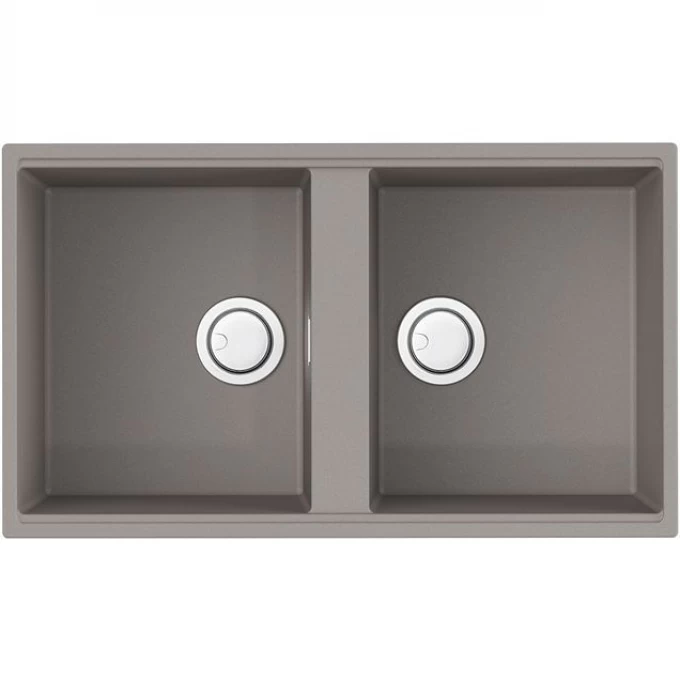 Мойка OMOIKIRI KITAGAWA 83-2-U-GR Artceramic/leningrad grey 4993810