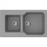Мойка OMOIKIRI MARU 86-2-GR Tetogranitleningrad grey 4993575