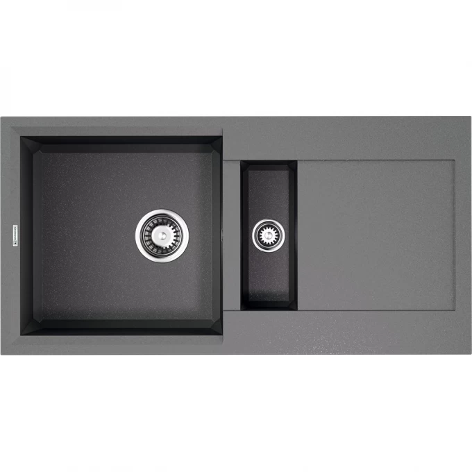 Мойка OMOIKIRI SAKAIME 86-2-GR Tetogranit/leningrad grey 4993560