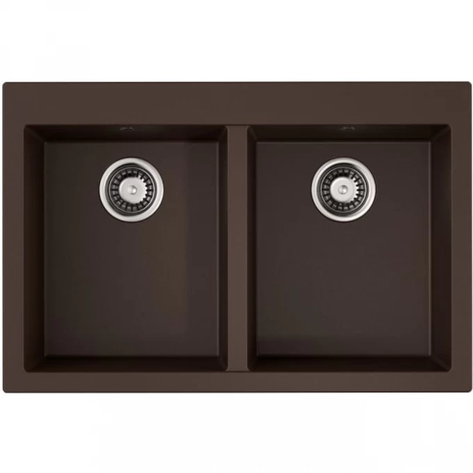 Мойка OMOIKIRI BOSEN 80-2-DC Tetogranit/темный шоколад 4993840