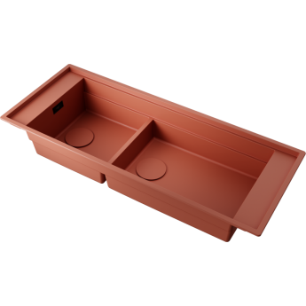 Мойка OMOIKIRI SINTESI PRO 114-2-U/I-CN Artceramic/canyon