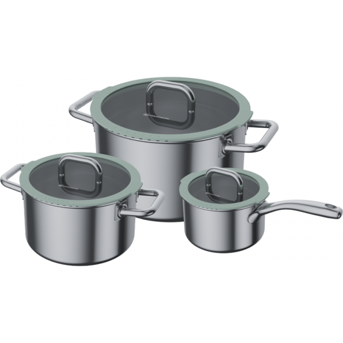 Набор посуды OMOIKIRI KENREI SET OL/olive 4991113